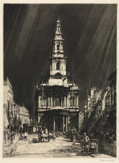 Costa com céu de Francis Dodd