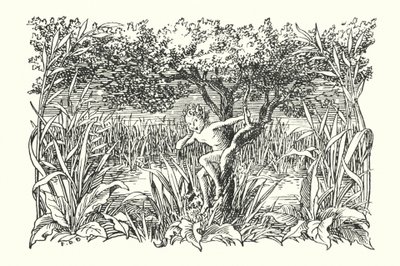 Merrie England: Robin Goodfellow (litografia) de Francis Donkin Bedford