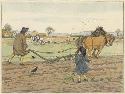 Lavrador (litografia a cores) de Francis Donkin Bedford