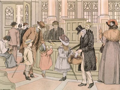 O Banco, de "O Livro das Lojas de Francis Donkin Bedford