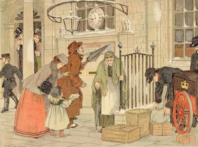 A Estação de Correios, de "O Livro das Lojas de Francis Donkin Bedford