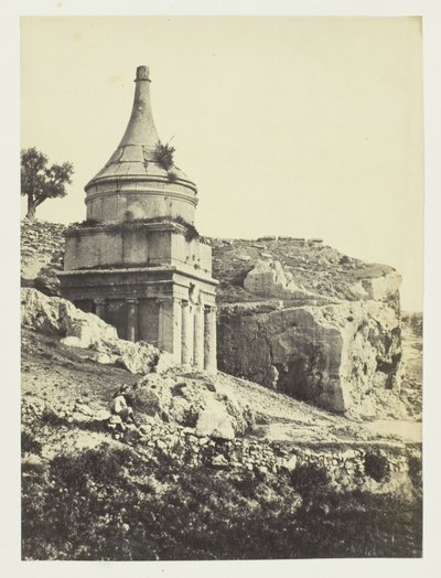 Túmulo de Absalão, Jerusalém de Francis Frith