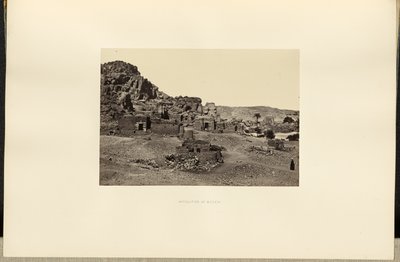 Antiguidades em Biggeh de Francis Frith