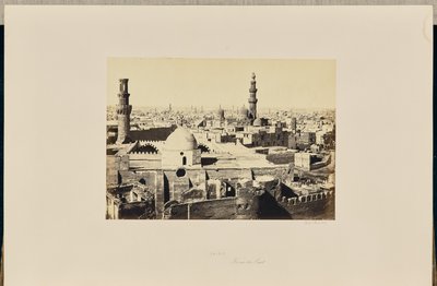 Cairo, visto de leste de Francis Frith