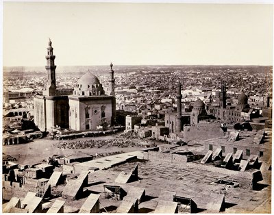 Cairo da Cidadela, primeira vista de Francis Frith