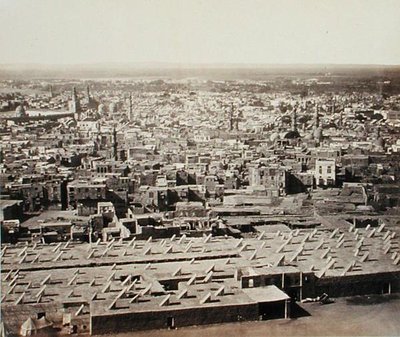 Cairo, da Cidadela, c.1856-58 (albumen print) (ver também 170812) de Francis Frith