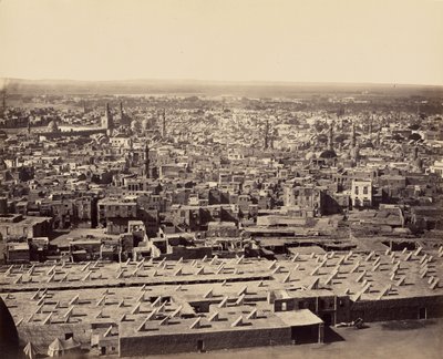 Cairo visto da cidadela. Segunda vista de Francis Frith