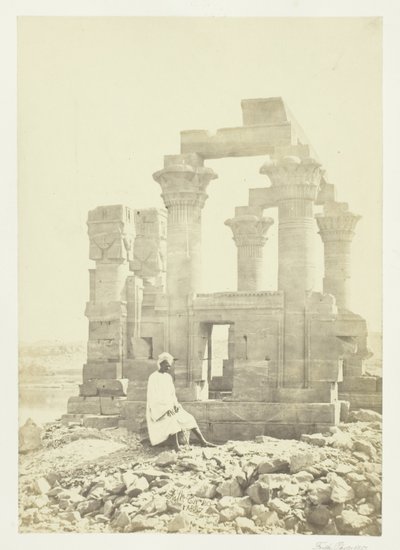 De manhã cedo em Wady Kardassy, Núbia de Francis Frith