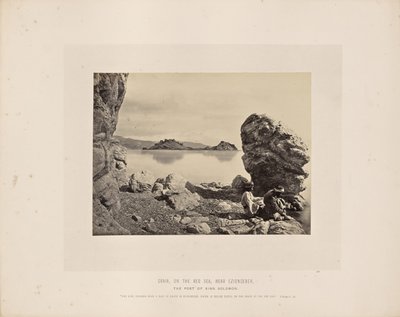 Graia, no Mar Vermelho, perto de Eziongeber de Francis Frith
