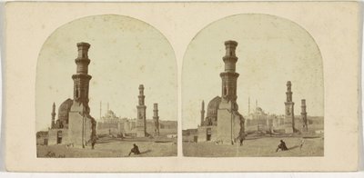 Túmulos dos mamelucos, Cairo, Egito de Francis Frith