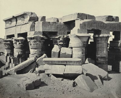 Kom Ombo, c. 1858. de Francis Frith