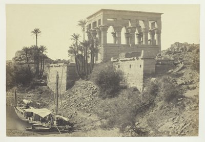 Leito do Faraó, Ilha de Filæ de Francis Frith