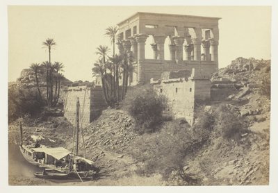Leito do Faraó, Ilha de Filæ de Francis Frith
