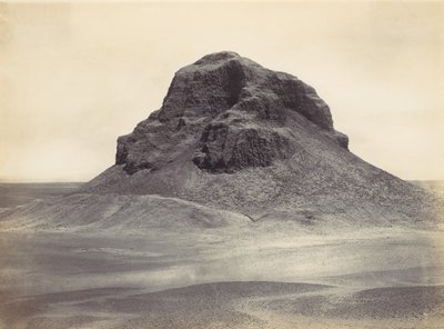 Pirâmide em Dahshûr, ca. 1857. de Francis Frith