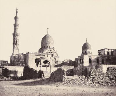 A mesquita de Kaitbey de Francis Frith