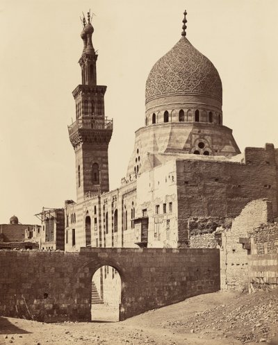 A mesquita do emir Akhur de Francis Frith
