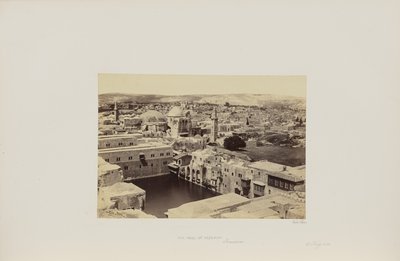 O tanque de Ezequias, Jerusalém de Francis Frith