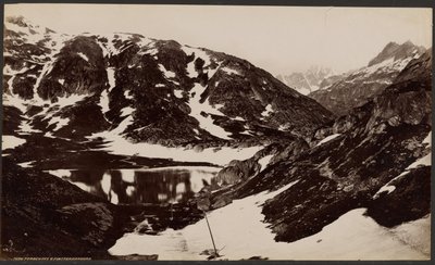 Tordensee e Finsteraarhorn de Francis Frith