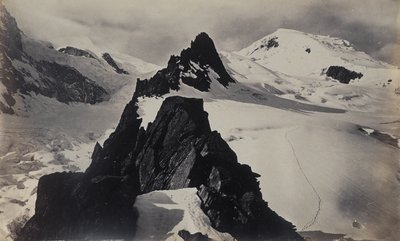 Vista do Monte Branco de Francis Frith