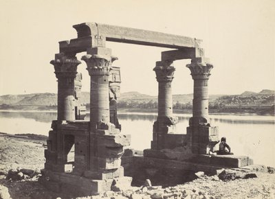 Defeitos de Kardassa, Núbia, 1857. de Francis Frith