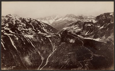 [Montanhas, Suíça] de Francis Frith