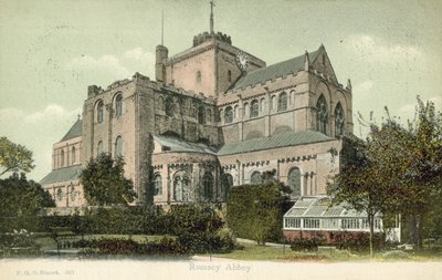 Abadia de Romsey (foto colorida) de Francis G. O. Stuart