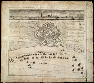 Batalha de Copenhaga, 2 de abril de 1801 de Francis Gibson
