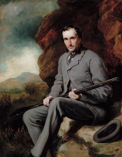 Retrato de Hugo Francis Meynell Ingram (óleo sobre tela) de Francis Grant