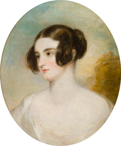 Retrato do Hon. Henrietta Maria Forester, Lady Albert Conyngham (1809-1833), c.1829-33 (óleo sobre tela) de Francis Grant
