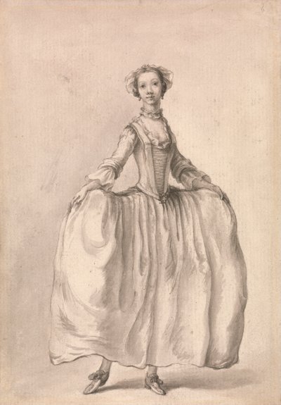 Figura Permanente de uma Senhora de Francis Hayman
