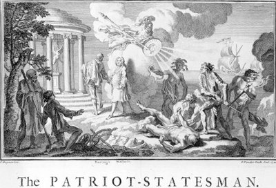 O Estadista Patriota, 1740 de Francis Hayman