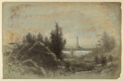Um farol de Francis Hopkinson Smith