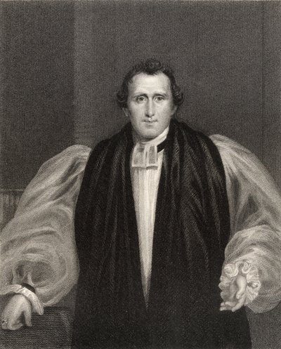 Reverendo Daniel Wilson, gravado por J. Cochran, da National Portrait Gallery, volume V, publicado em 1835 de Francis Howard