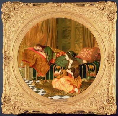 Lallah Rookh e seu escravo persa de Francis John Wyburd