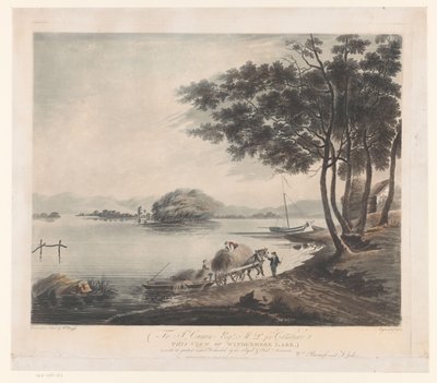 Vista de Windermere
Vista do Lago Windermere (título sobre o objecto) de Francis Jukes