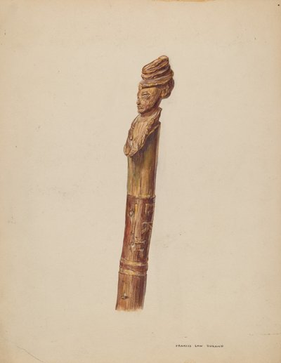 Cabeça de cana ou cabo de Francis Law Durand