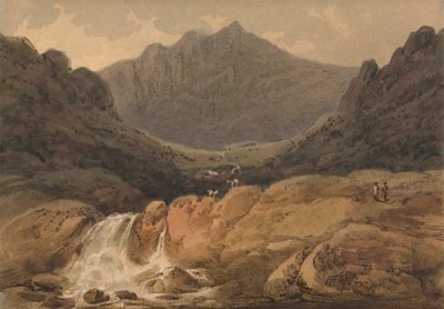 Cader Idris, País de Gales do Norte de Francis Nicholson