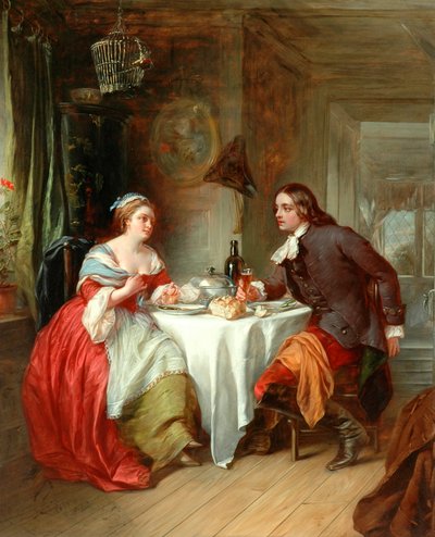 The Repast, 1788 de Francis Phillip Stephanoff