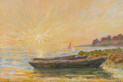 Barcos em Martigues de Francis Picabia