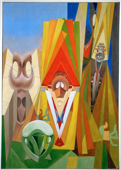 Ganga (óleo sobre tela) de Francis Picabia