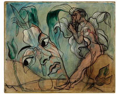 Índice, c.1935 (óleo sobre tela) de Francis Picabia