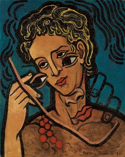 Transparência (duas cabeças) de Francis Picabia