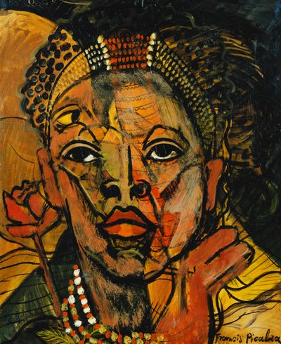 Transparência; Transparência, c. 1930 (óleo sobre tela) de Francis Picabia
