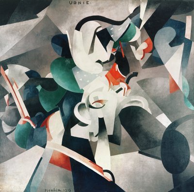 Udnie, jovem rapariga americana de Francis Picabia