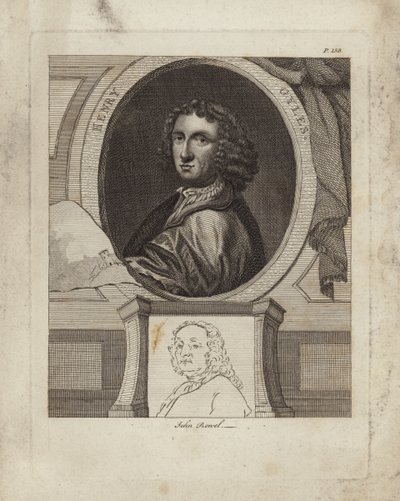 Henry Gyles ou Giles, pintor de vidro pictórico inglês de Francis Place