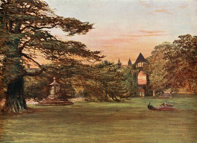 Abadia do jardim de Newstead de Francis S. Walker