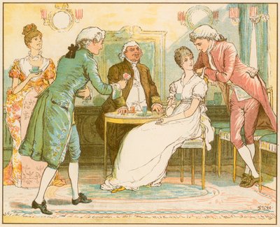 A aldeia deserta por Oliver Goldsmith de Francis S. Walker