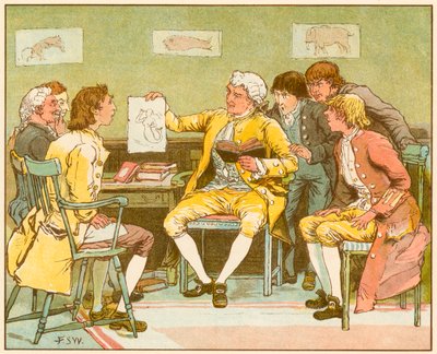 A aldeia deserta por Oliver Goldsmith de Francis S. Walker