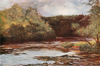 O rio Ayr em Failford de Francis S. Walker