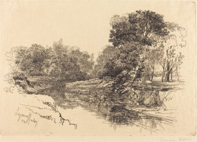 Um rio na Irlanda de Francis Seymour Haden